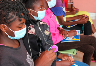 Promoting gender equality and fighting stigma through menstrual health trainings in Angola