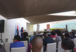 Opening of the event by the UNFPA Representative in Angola, Florbela Fernandes