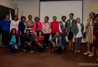 Participants in the event together with UNFPA, in face-to-face participation.