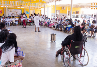 Promoting education to dispel the myths of menstruation and disability