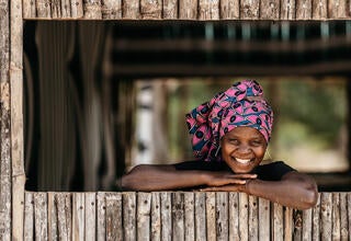 Sifa, 19, from Quissanga in Mozambique.