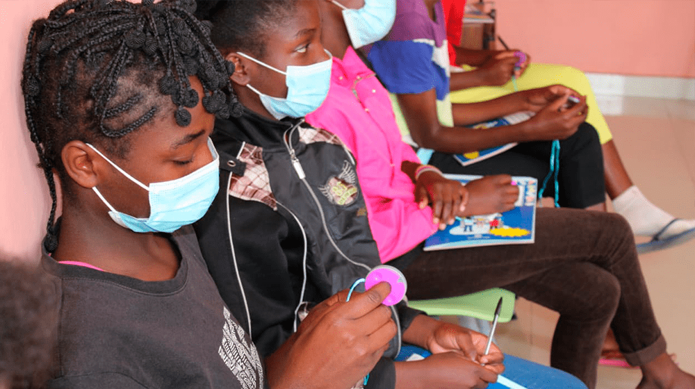 Promoting gender equality and fighting stigma through menstrual health trainings in Angola