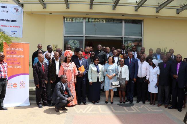 CICA e CITA com o apoio do UNFPA realizaram nos dias 18 a20 de março a Participantes da Conferência Internacional sobre o Papel da Igreja para a Paz e Desenvolvimento Sustentável