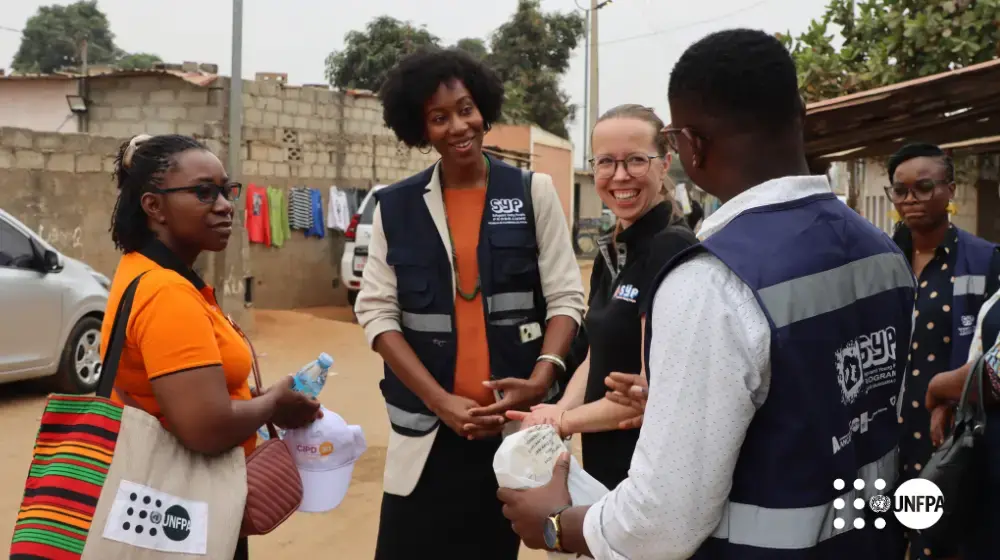 SYP Regional Coordination carries out fieldwork in Angola