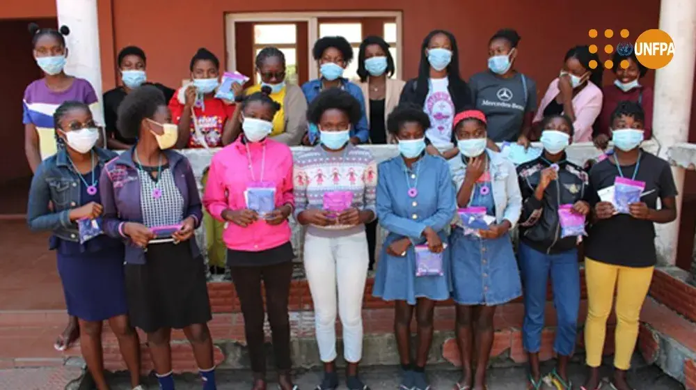 Young people learn about menstrual hygiene, sexual and reproductive health