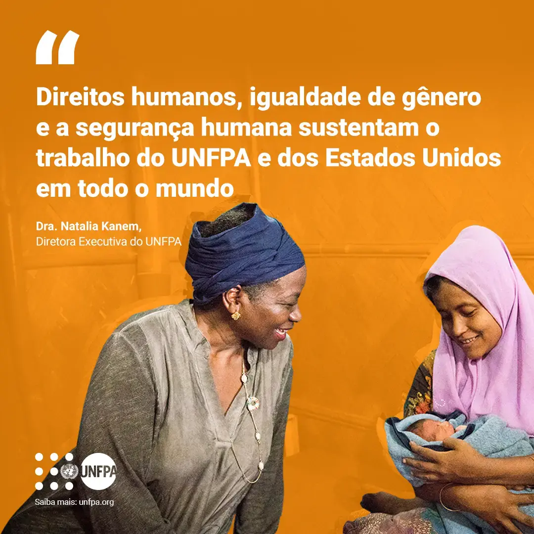 Declaração do UNFPA sobre a decisão dos EUA de restabelecer seu financiamento