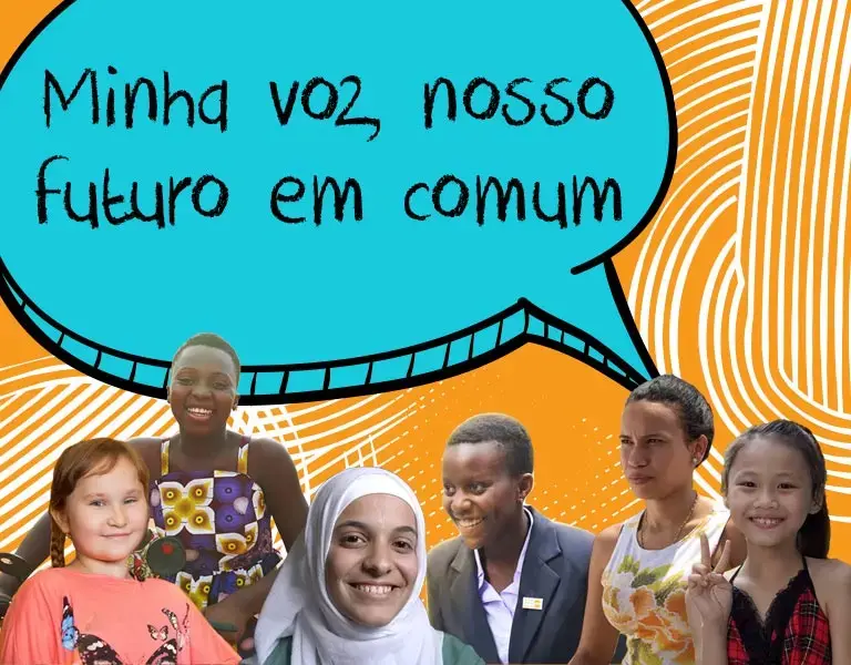 "Minha voz, nosso futuro comum" Dia Internacional da Rapariga 2020 